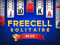 Jeu Freecell Solitaire Blue