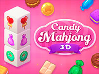 Jeu Mahjong 3D Candy