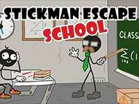 Jeu Stickman Escape School
