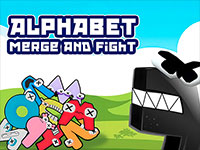 Jeu gratuit Alphabet Merge and Fight