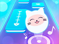 Jeu gratuit Music Cat! Piano Tiles Game 3D