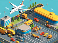 Jeu Idle Taxi Empire - Airport Tycoon