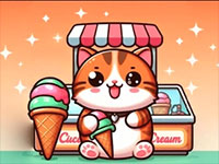 Jeu gratuit Cat Catches Ice Cream
