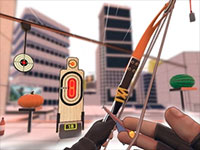 Jeu Archery with 3D physics