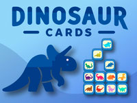 Jeu gratuit Dinosaur Cards