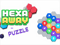 Jeu Hexa Away - Puzzle