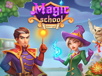 Jeu Magic School Merge