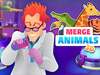 Jeu gratuit Merge Animals 3D