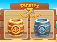 Jeu gratuit Pirates of 7 Differences