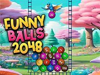 Jeu Funny Balls 2048