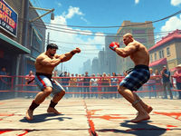 Jeu gratuit Real Street Fighter 3D