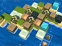 Jeu gratuit Cube Island - ASMR Relax Puzzle