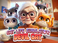 Jeu Cat Life Simulator - Devil Cat
