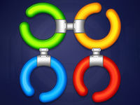 Jeu Rotate Rings - Circle Puzzle