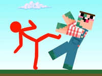Jeu Red Stickman vs Craftmans