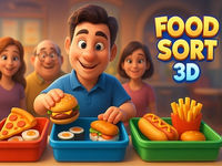 Jeu Food Sort 3D