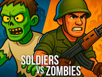 Jeu Soldiers vs Zombies