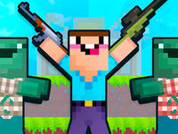 Jeu Noob vs Zombie Apocalypse - shooting pro