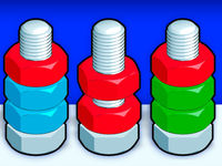 Jeu Nuts Puzzle - Sort By Color