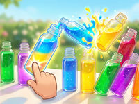 Jeu Bottle Color Match Challenge