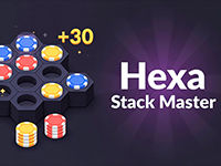 Jeu Hexa Stack Master