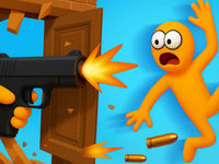 Jeu Ragdoll Gun Shooter! Cannon Spinner Playground