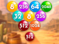 Jeu Number Bubble Shooter Wild West