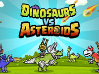 Jeu Dinosaurs vs Asteroids