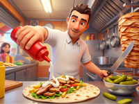 Jeu Cooking Shawarma Idle Game