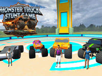 Jeu Monster Truck Stunt Game Racing Games