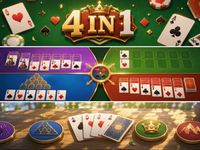 Jeu Solitaire 4 in 1