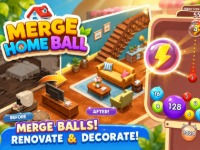 Jeu Merge Home Ball 2048