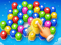 Jeu Hexa Arrows Puzzle