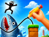 Jeu Draw And Save The Stickman