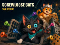 Jeu Screwloose Cats - Tail Rescue