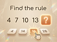 Jeu Find the rule