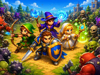 Jeu IDLE Warrior Tales