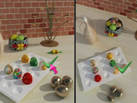 Jeu Easter Spot The Difference