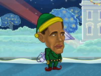 Jeu Obama vs. Santa