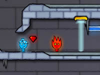 Jeu Fireboy and Watergirl 3 - The Ice Temple